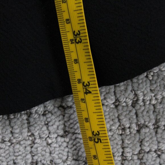 Mo:vint By Anthropologie Shift Dress Womens Size XS Black Solid Short Sleeve NWT - Picture 9 of 9